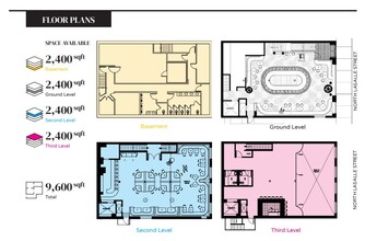 444 N LaSalle Blvd, Chicago, IL à vendre Plan d’étage– Image 1 sur 1