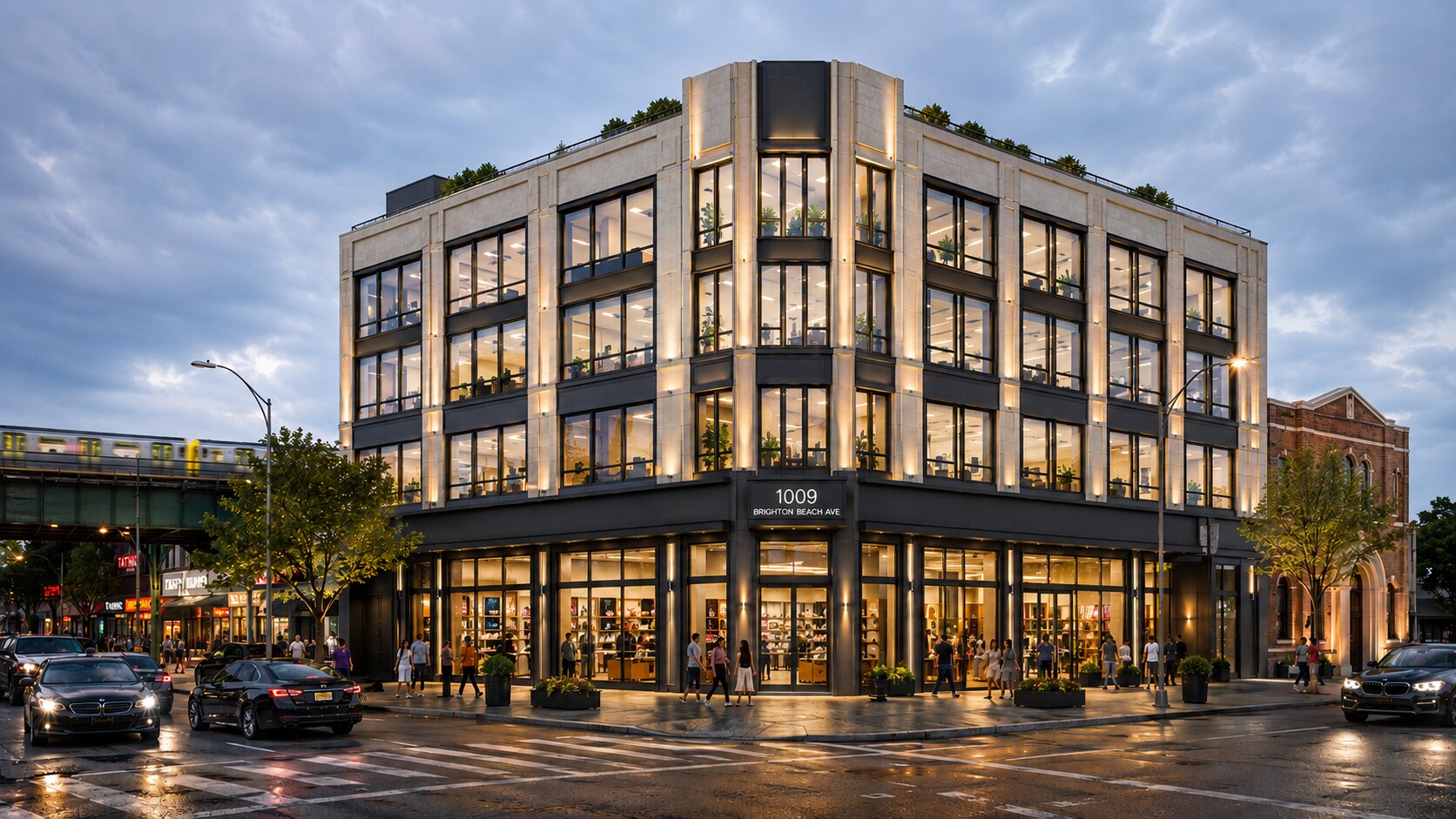 1009 Brighton Beach Ave, Brooklyn, NY à louer Photo de l’immeuble– Image 1 sur 10