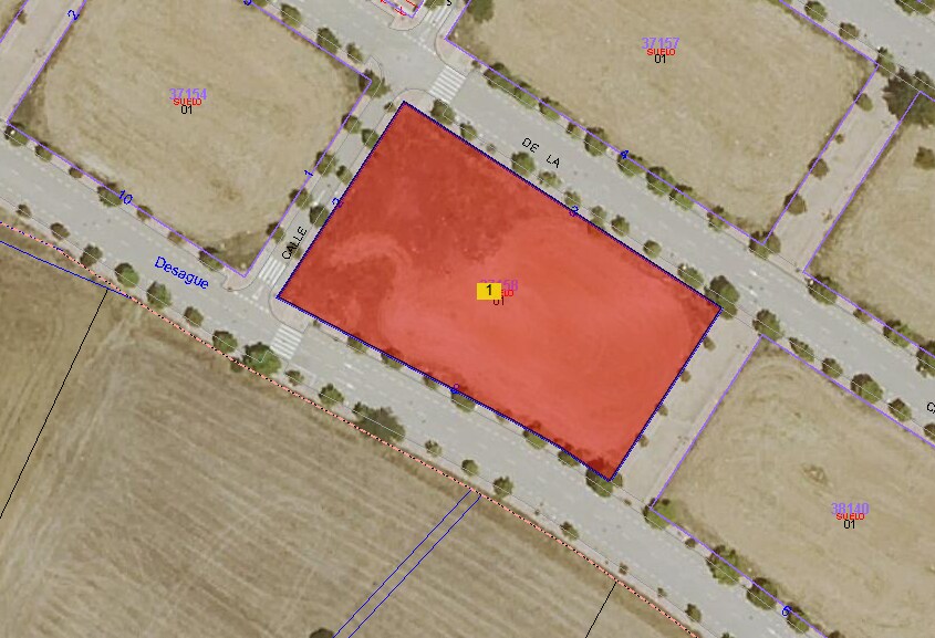 Terrain dans Horche, Guadalajara à vendre - Plan cadastral – Image 2 sur 2