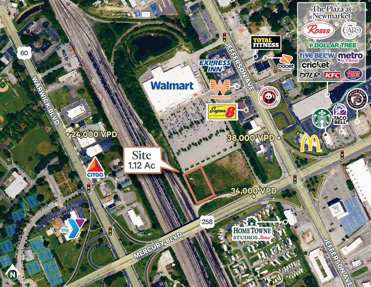 Mercury Blvd, Newport News, VA à vendre - Photo principale – Image 1 sur 1