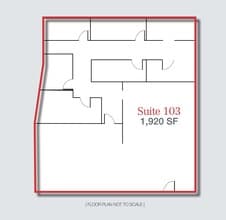 1030 Saint Georges Ave, Avenel, NJ à louer Plan d’étage– Image 1 sur 1