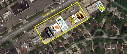 31512 Harper Ave, Saint Clair Shores, MI - Vue aérienne  vue de carte - Image1