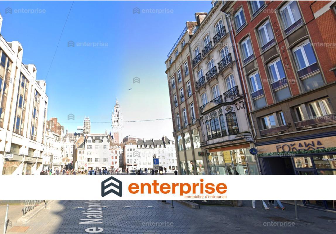 Local commercial dans Lille à louer Photo de l’immeuble– Image 1 sur 2