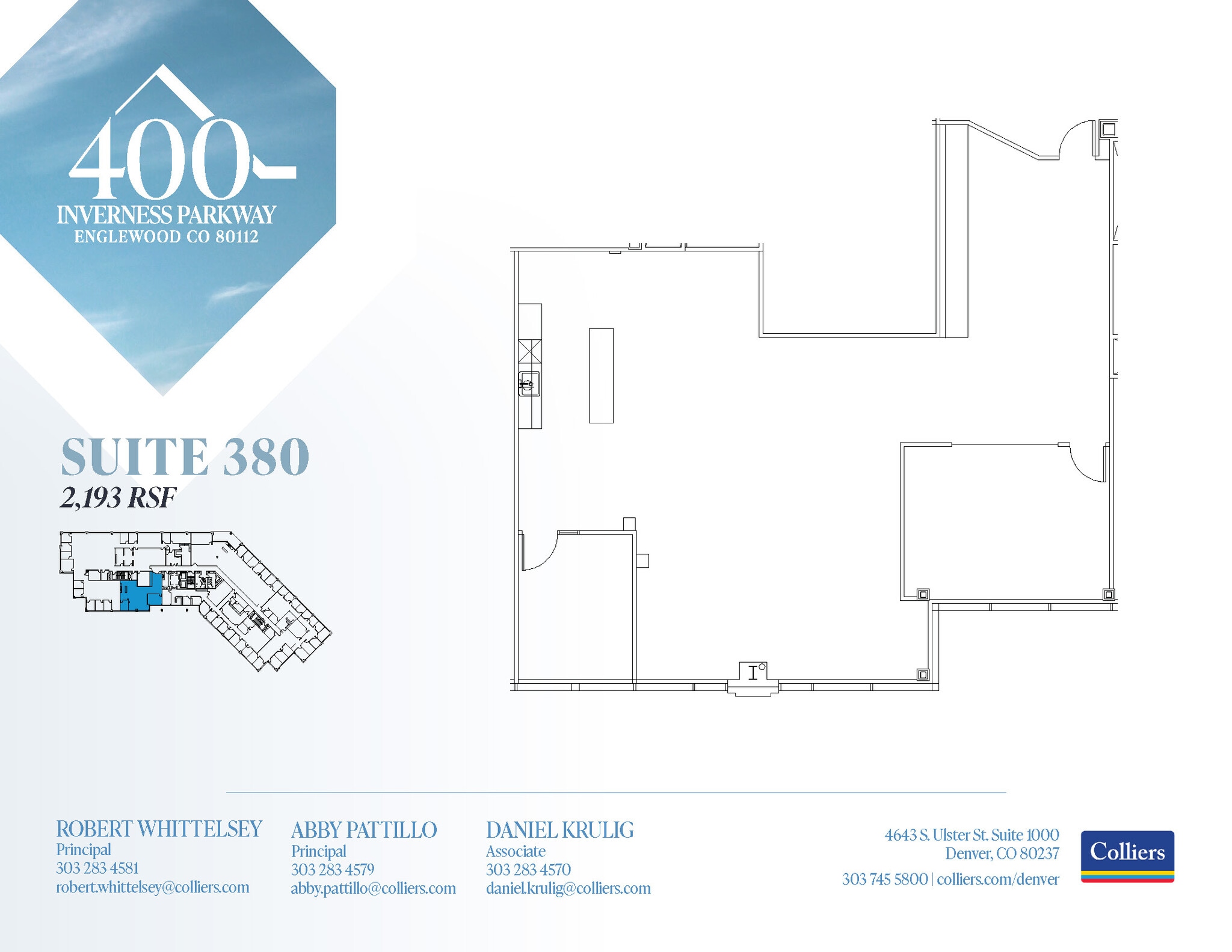 400 Inverness Pky, Englewood, CO à louer Photo intérieure– Image 1 sur 1