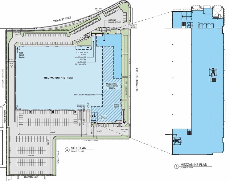 950 W 190th St, Torrance, CA à louer - Plan de site – Image 2 sur 2