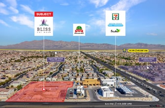 NWC E Ann Rd. & N 5th Street, North Las Vegas, NV - Vue aérienne vue de carte - Image1