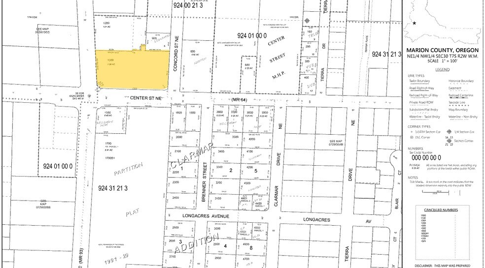 702 Lancaster Dr NE, Salem, OR à louer - Plan cadastral – Image 2 sur 5
