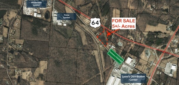 499 Clarksbury Church Rd, Thomasville, NC à vendre Aérien– Image 1 sur 3