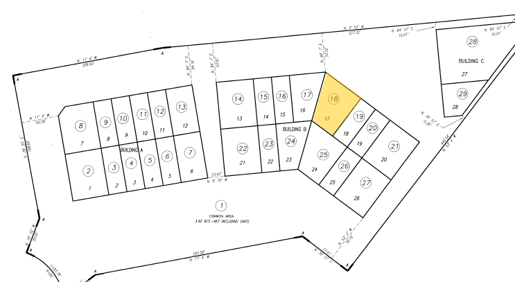 600-626 Commerce Ct, Manteca, CA à vendre - Plan cadastral – Image 2 sur 16
