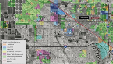 1325 9th st, Casa Grande, AZ - VUE AÉRIENNE  vue de carte - Image1