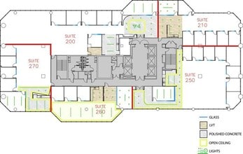 18100 Von Karman Ave, Irvine, CA à louer Plan d’étage– Image 2 sur 2