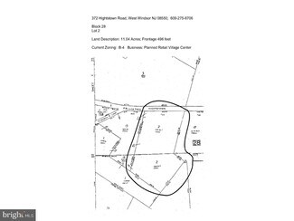 Plus de détails pour 372 Princeton Hightstown Rd, West Windsor Township, NJ - Terrain à vendre