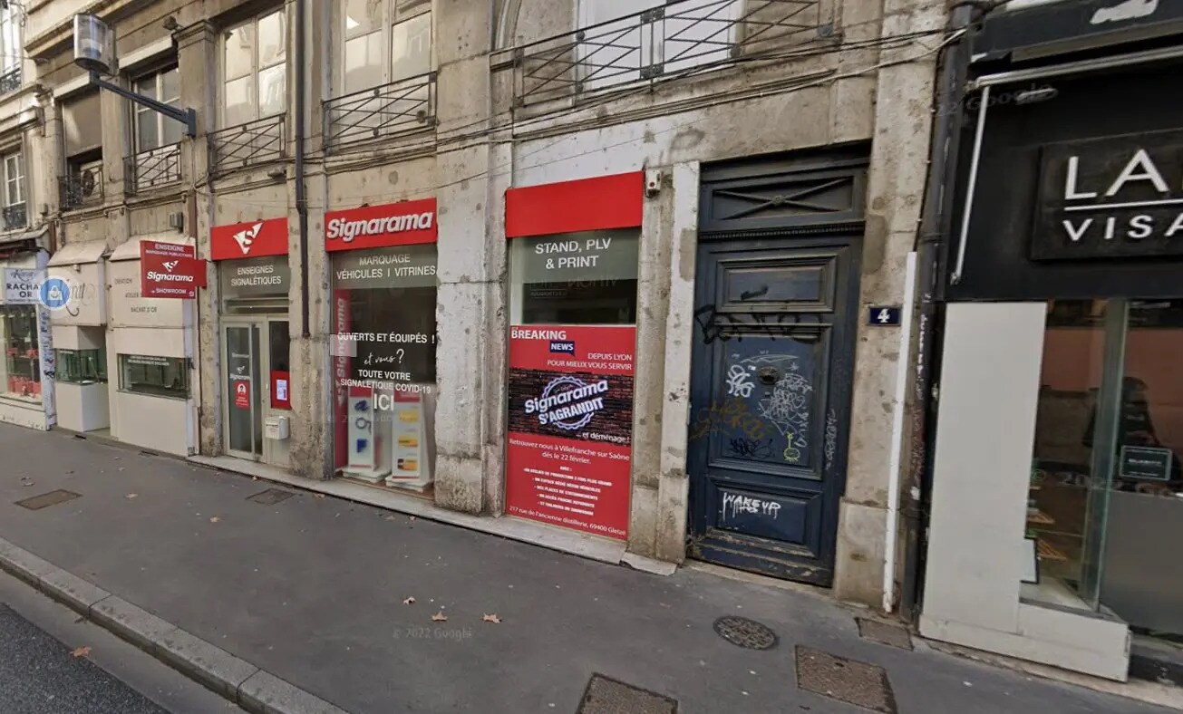 Local commercial dans Lyon à vendre Photo de l’immeuble– Image 1 sur 3