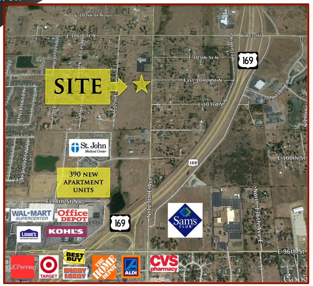 10320 N 129th Ave, Owasso, OK à vendre Photo principale– Image 1 sur 2