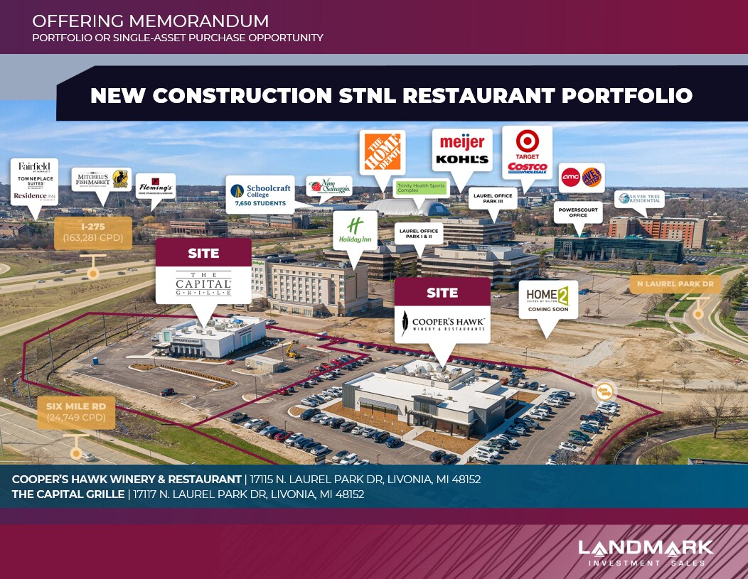 New Construction Restaurant Portfolio portefeuille de 2 biens à vendre sur LoopNet.fr Photo principale– Image 1 sur 3