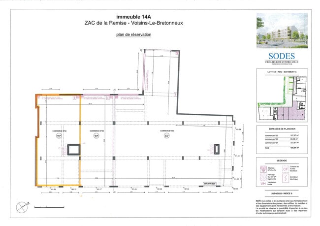 Plus de détails pour Rue De La Remise, Voisins-le-Bretonneux - Local commercial à louer
