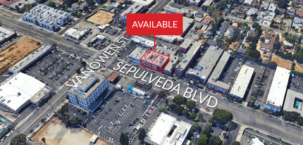 6819 Sepulveda Blvd, Van Nuys, CA - VUE AÉRIENNE  vue de carte - Image1