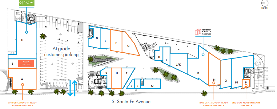 300 S Santa Fe Ave, Los Angeles, CA à louer Plan d’étage– Image 1 sur 1