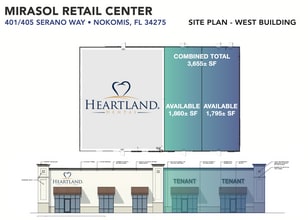 Laurel Rd and Mirasol Blvd, Nokomis, FL à louer Plan de site– Image 1 sur 1