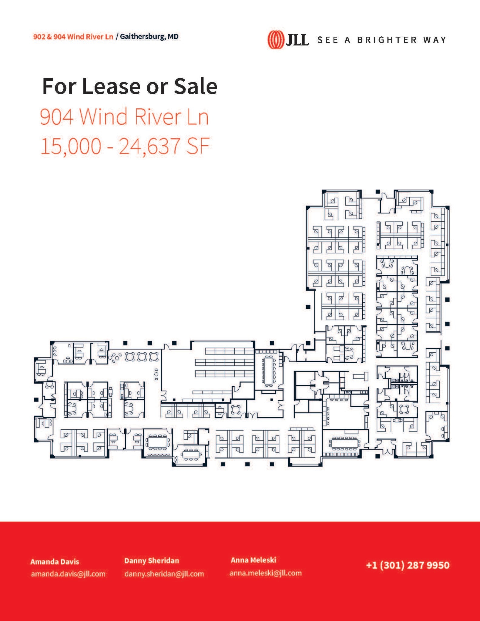 904 Wind River Ln, Gaithersburg, MD à vendre Plan d’étage– Image 1 sur 1