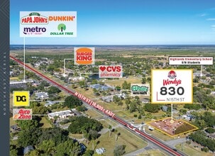820 N 15th St, Immokalee, FL - Vue aérienne vue de carte - Image1