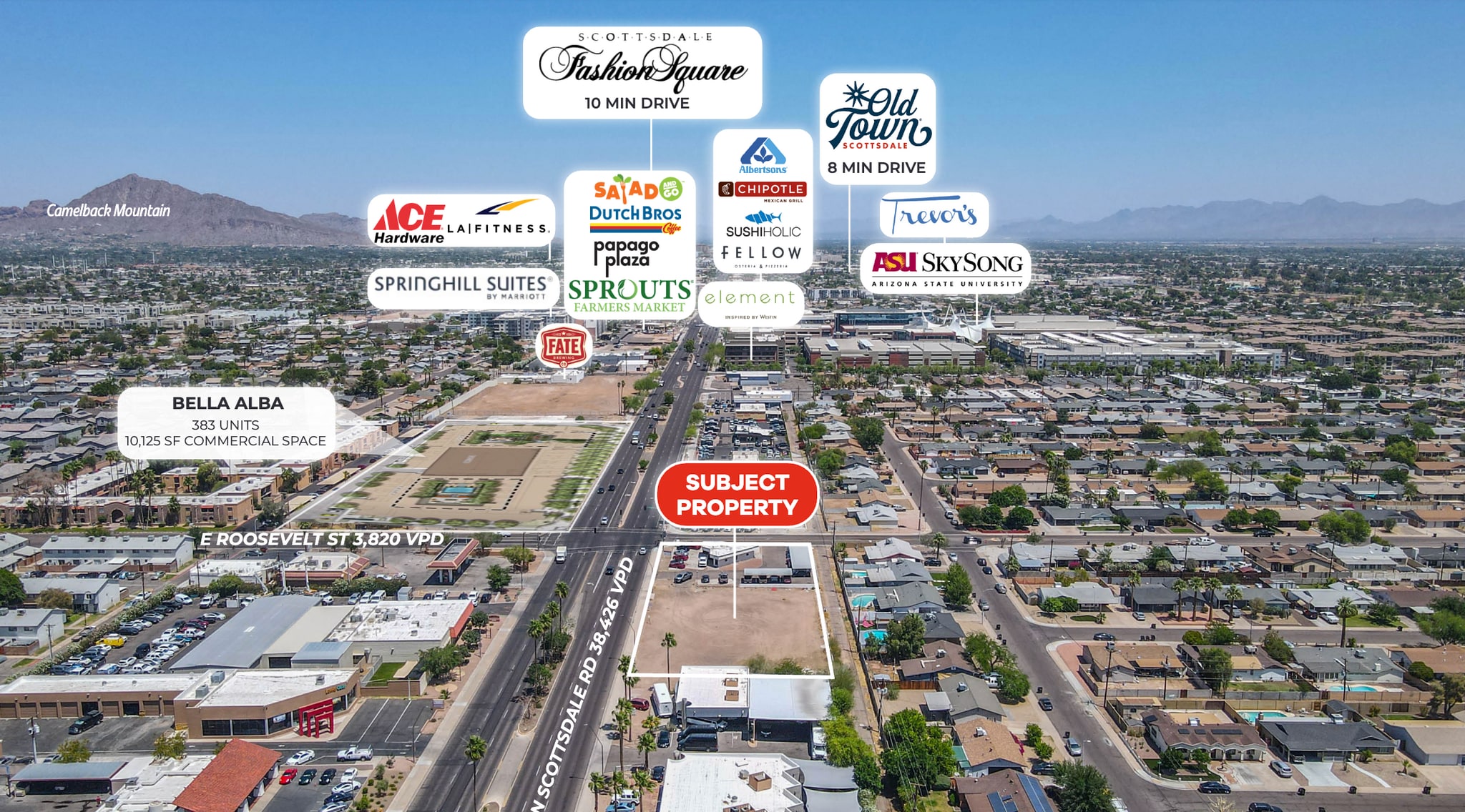 911 N Scottsdale Rd, Scottsdale, AZ à louer Photo principale– Image 1 sur 4