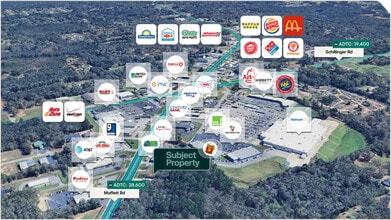 7955 Moffett Rd, Semmes, AL - VUE AÉRIENNE vue de carte