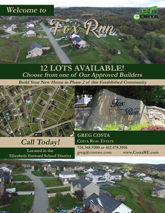 Plus de détails pour 426 Cedar dr, Elizabeth, PA - Terrain à vendre