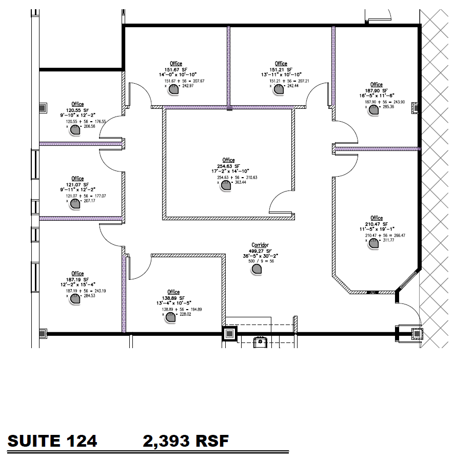 100 Canal Pointe Blvd, Princeton, NJ à louer Plan d’étage– Image 1 sur 1