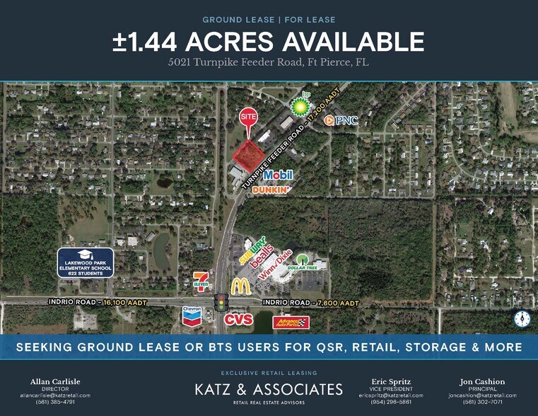 5021 Turnpike Feeder Rd, Fort Pierce, FL à louer - Photo principale – Image 1 sur 3