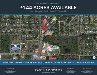 Plus de détails pour 5021 Turnpike Feeder Rd, Fort Pierce, FL - Terrain à louer