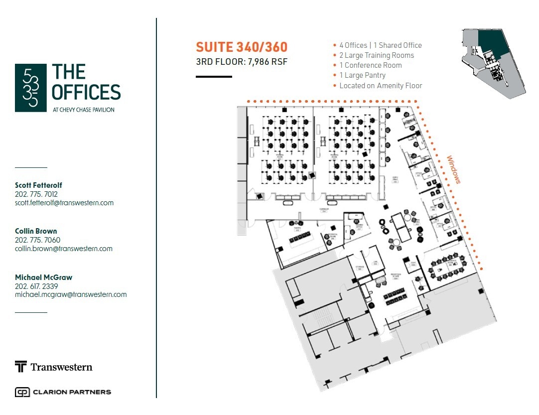 5335 Wisconsin Ave NW, Washington, DC à louer Plan d’étage– Image 1 sur 1