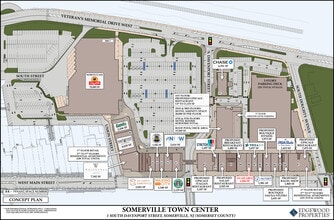 100 Veterans Memorial Dr W, Somerville, NJ à louer Plan de site– Image 1 sur 1