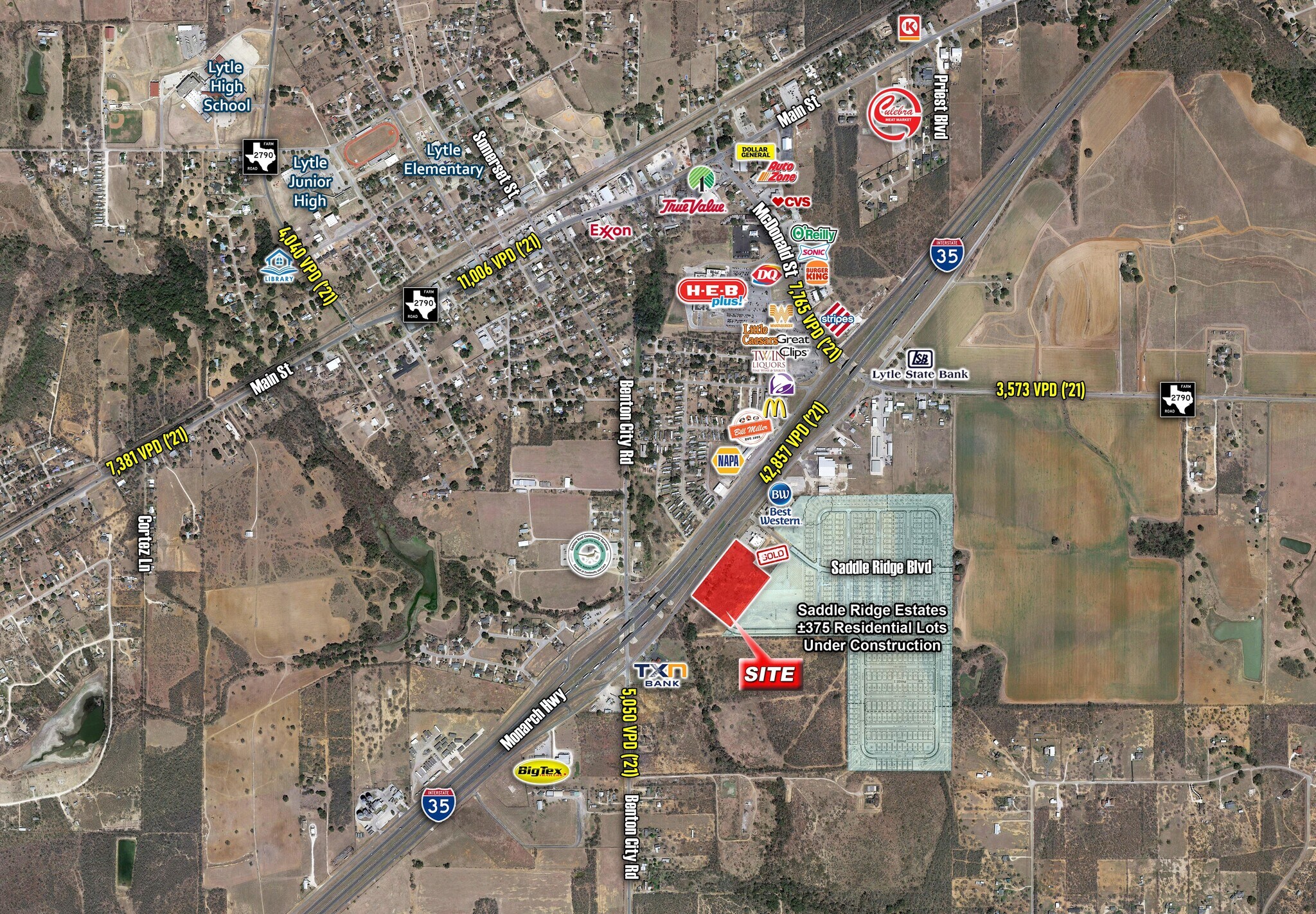 Saddle Ridge Blvd, Lytle, TX à vendre Photo principale– Image 1 sur 4