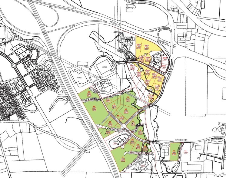 601 S Greenfield Pky, Garner, NC à vendre - Plan cadastral – Image 2 sur 2
