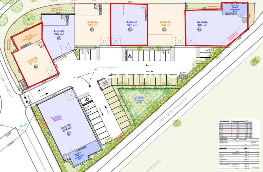 Local d’activités dans Grigny à louer - Plan de site – Image 2 sur 12