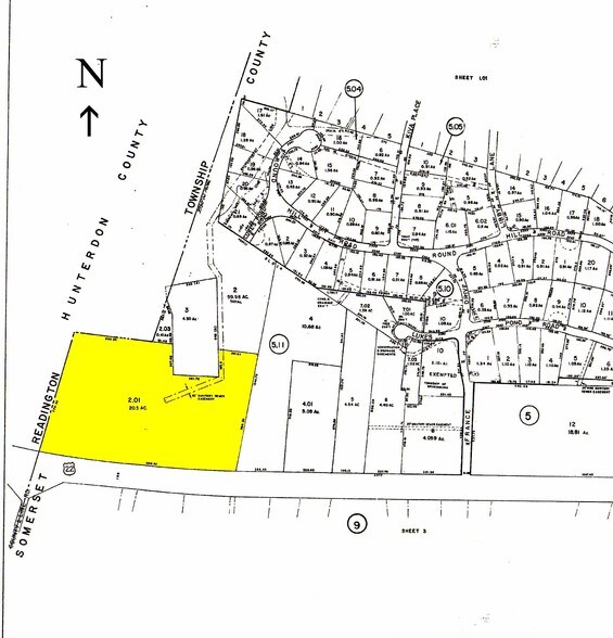 3434 Route 22, Branchburg, NJ à louer - Plan cadastral – Image 2 sur 5