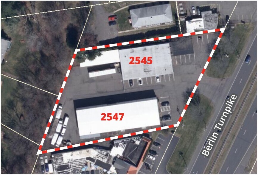 2543–2547 Berlin Turnpike, Newington, CT à vendre - Plan cadastral – Image 3 sur 3