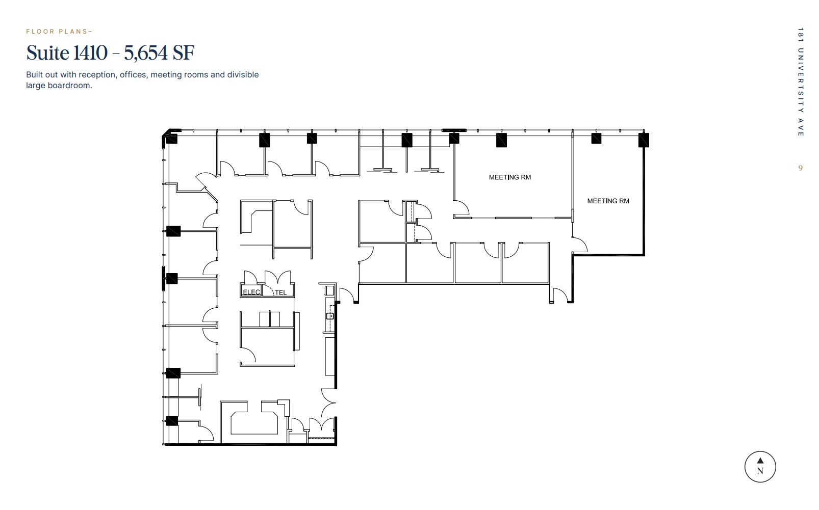 150 York St, Toronto, ON à louer Plan d’étage– Image 1 sur 1