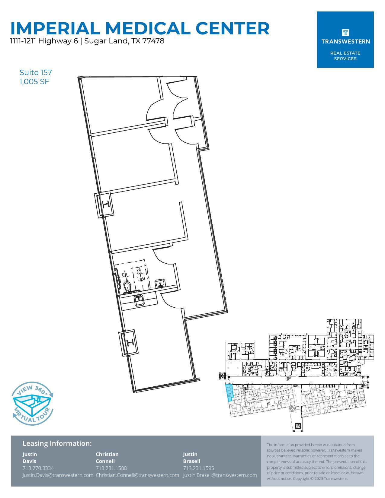 1111-1211 Highway 6, Sugar Land, TX à louer Plan d’étage– Image 1 sur 1