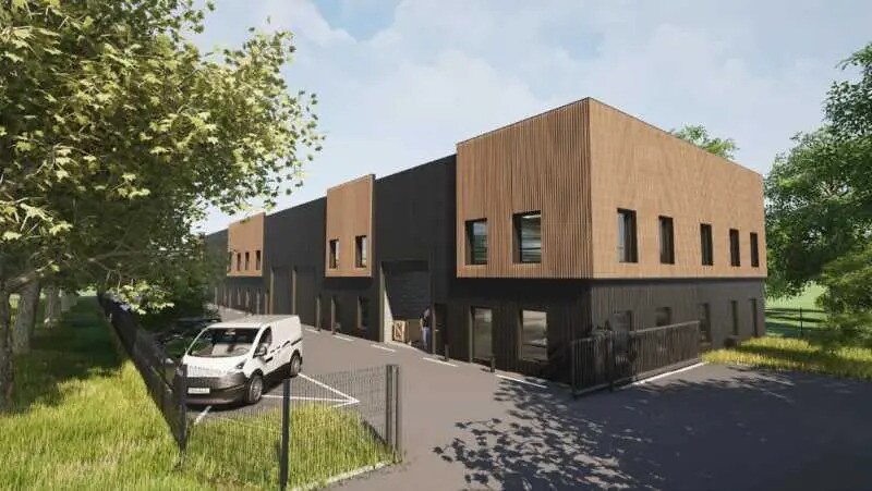 Bureau dans Lissieu à louer - Photo de l’immeuble – Image 3 sur 8