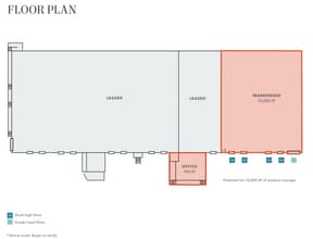 1280 N Melrose Dr, Vista, CA à louer Plan d’étage– Image 1 sur 1
