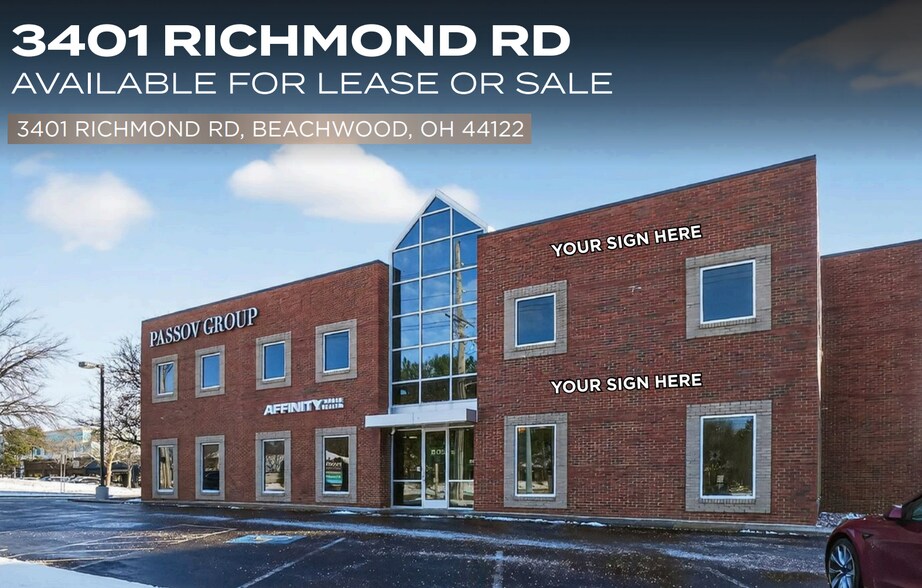 3401 Richmond Rd, Beachwood, OH à louer - Photo de l’immeuble – Image 1 sur 19