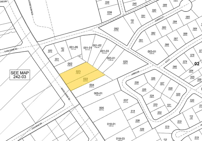 3402-3404 White Horse Rd, Greenville, SC à vendre - Plan cadastral – Image 2 sur 18