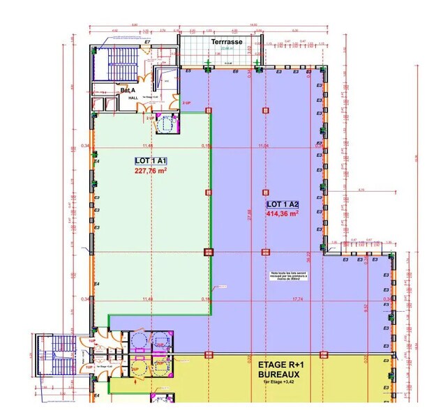 Bureau dans Aubagne à louer - Plan d’étage – Image 3 sur 5