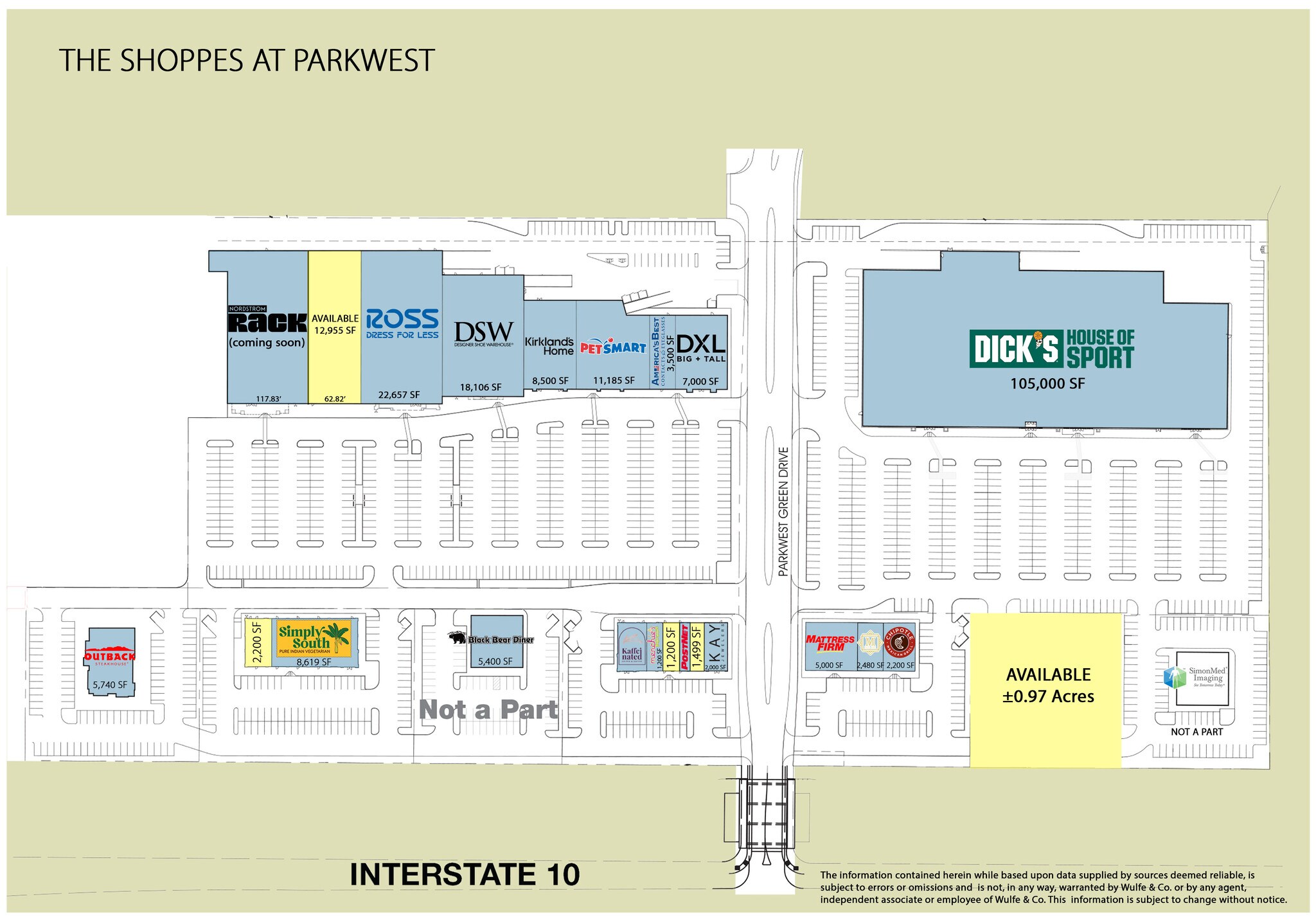 24600 Katy Fwy, Katy, TX à louer Plan de site– Image 1 sur 6