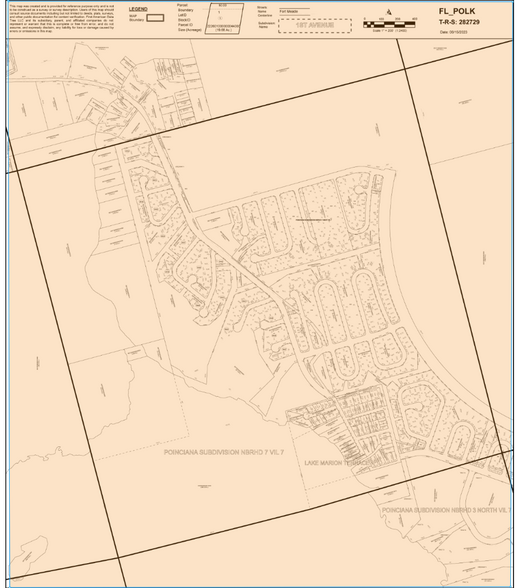 610 Dundee Rd, Dundee, FL à vendre - Plan cadastral – Image 2 sur 52