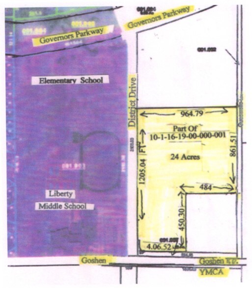 100 District Dr, Edwardsville, IL à vendre - Plan cadastral – Image 3 sur 4