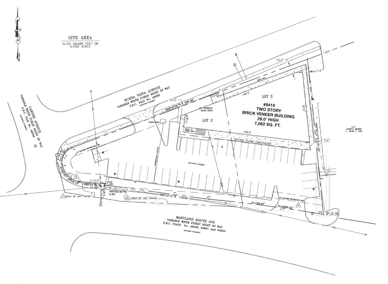 9410 Annapolis Rd, Lanham, MD à louer Plan de site– Image 1 sur 2
