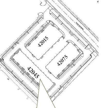 42045 Remington Ave, Temecula, CA à louer - Plan de site – Image 2 sur 2